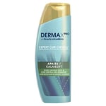 DERMAxPRO by Head & Shoulders APAISE, Shampoing Antipelliculaire Apaisant, Pour Cheveux Secs Et Cuir Chevelu Sec Qui Démange, À L'Extrait de Cactus, À L'Aloe Vera Et À La Vitamine E, 6x225 ml