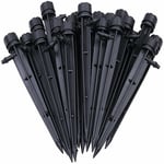 Beijiyi - 100pcs Goutteur Irrigation, Réglable de Tuyau Système D'arrosage, Automatique Goutte à Goutte,Micro Gicleurs Drippers pour Plante Serre diy