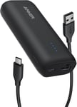 Anker Power Bank, Ultra-Compact 5,200mAh Portable Charger, PowerCore 5K Black 