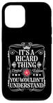 Coque pour iPhone 12/12 Pro Le nom Ricard est un nom Ricard que vous ne comprendriez pas