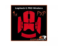 Corepad PXP Grips till Logitech G PRO Wireless - Röd