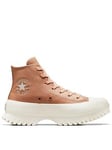 Converse Chuck Taylor All Star Lugged 2.0 Leather Hi-Tops - Brown