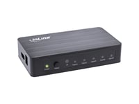 Inline 65019, Hdmi, Svart, 60 Hz, 6 Gbit/S, 600 Mhz, 4096 X 2160 Pixlar