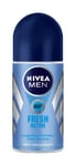 Rolling deodorantti miehille Nivea Active Fresh 50 ml.