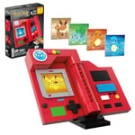 MEGA Pokémon Building Toys Set, Kanto Region Pokédex with 322 Pieces, Light and 5 Lenticular Cards, for Kids or Adult Collectible, HYM37