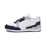 PUMA St Runner v4 NL Jr Sneaker, Feather Gray White Navy-Cool Mid Gray, 35.5 EU