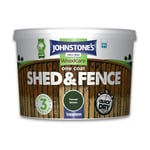 Johnstone's Shed & Fence Matt Paint 5L - Forest Green