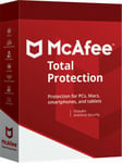 McAfee: Total Protection (1 år / 5 enheter) Siste versjon + gratis oppdateringer