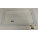 blanc: ecran tactile touch screen digitizer vitre Tablette Thomson Educative 7in