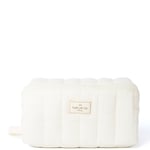 The Flat Lay Co. Marshmallow Open Flat Box Bag in Vanilla