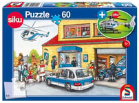 Police Station and Helicopter: Schmidt childrens Jigsaw Puzzles:60 p'ce age 5