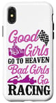 iPhone X/XS Go Kart Racing Girl Female Vintage Good Girls Go To Heaven Case