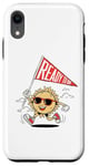 Coque pour iPhone XR Ready To Die Funny Retro Cartoon Sun Sarcasm Retro