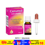 2 Box CERUMOL Ear Drops To Loosen, Soften and Remove Ear Wax Earwax 10ml