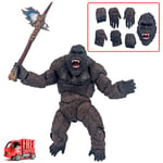 Godzilla vs Kong (2021) Gorilla King Kong Posable Statue Model Action Figure Toy