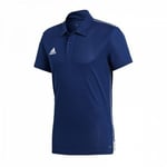 Miesten t-paita Adidas Core 18 Polo CV3589, sininen.