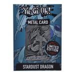 Figurine YU-GI-OH! - Stardust Dragon - 24k Gold Plated Card NEW