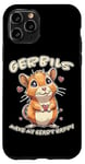 Coque pour iPhone 11 Pro Gerbilles Make My Heart Happy Gerbille