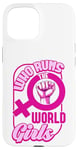 Coque pour iPhone 15 Qui dirige la World Girls Gender Equality Feminist Pride