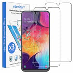 x3 Verre tremp� pour Samsung A50 Galaxy A505F A30 A305F Film Protection Ecran