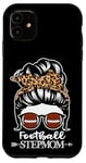 iPhone 11 Football Stepmom Messy Bun Hair Football Player Stepmom Case