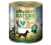 Dehner Best Nature Nourriture pour Chien Adulte, gibier et Poulet avec pâtes, échantillon, 400 g