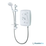 Triton T80Z 8.5kw Fast Fit Cold Mains Supply Electric Shower in White & Chrome