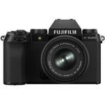 Fujifilm X-S20 + XC 15-45/3.5-5.6 OIS PZ -systemkamera, svart