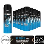 Lynx XL 48-Hour High Definition Fragrance Body Spray Deodorant 30 Pack, 200ml