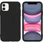 Coque Silicone Pour iPhone 11 Couleur Noir Haute Protection Little Boutik®