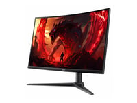 Acer Nitro Xz270 X2bmiiphx - Xz0 Series - Led-Skärm - Böjd - 27" - 1920 X 1080 Full Hd (1080P) @ 240 Hz - Va - 250 Cd/M² - 2500:1 - Hdr10 - 1 Ms - 2Xhdmi, Displayport - Högtalare - Svart