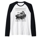 German Panther Tank 1942 Tank Driver German Soldier Raglan Baseball Tee