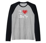 Buffy the Vampire Slayer I Love Buffy Manche Raglan