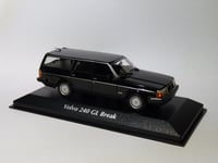 Volvo 240 GL Break de 1986 noir au 1/43 de Minichamps / Maxichamps 940171416