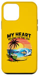 iPhone 12 mini My Heart Belong To The Sea Beach Lifestyle Case