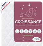 P'tit Lit - Matelas Bébé Croissance - 60x120 cm - Évolutif : 1 face Mémoire de Forme (-9 mois) / 1 face Mousse 23kg/m3 (+ 9 mois) - Anti acarien - Déhoussable - Oeko Tex® - Fabrication Française