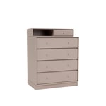 Montana - Keep Chest Of Drawers, Plinth H7 cm - Mushroom - Kommoder - designer_peter_j_lassen - Beige - Tre