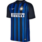 Nike Inter Milan 2017/2018 Maillot Accueil Homme Bleu/Noir FR : XL (Taille Fabricant : XL - 52/54)