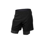 Men's MCS Run Compression Shorts Black/Black Reflective