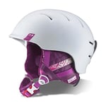 Julbo Meta Casque Mixte Adulte, Blanc/Violet, 56-58