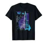 Disney Pixar Lightyear XL-01 Star Ship Schematic Poster T-Shirt