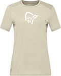 Norrøna Femund Merino T-Shirt W's pure cashmere white M