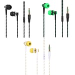 Mobile Phone Bass Earpiece In-Ear Earphone Stereo HiFi Headphone 3.5mm Earbuds