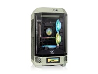 Thermaltake The Tower 250 Hellgruen Tempered Glass (Ca-1Z9-00Sewn-00)