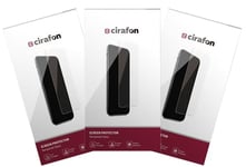 Cirafon Ultra-wide Curved Asahi Glass 0.3mm 3-pcs Iphone Xs