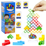 ICEPAPA, Tetra Tower, Jeu d'empilage en Tetris, Jeux Montessori, Jeux Anniversaire Enfants, approprié comme Cadeau Enfant ou Alors Jouet Enfant 5 Ans+