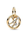 Pandora Moments Charm dangle Virgo Zodiac horoskop smycke 762715C01