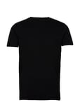 Mens Stretch Crew Neck Tee S/S Tops T-shirts Short-sleeved Black Lindbergh