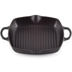 Le Creuset - Dyp grillpanne støpejern 30 cm black