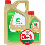 Bilmotorolja Castrol Edge 5W 30 6 L